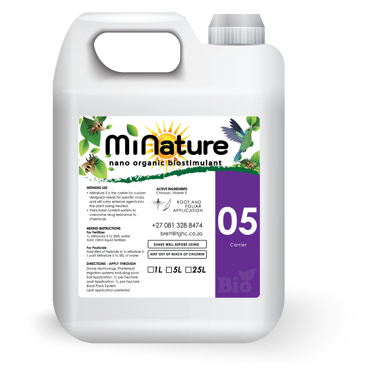 MiNature 5 - Base Liposome / Carrier